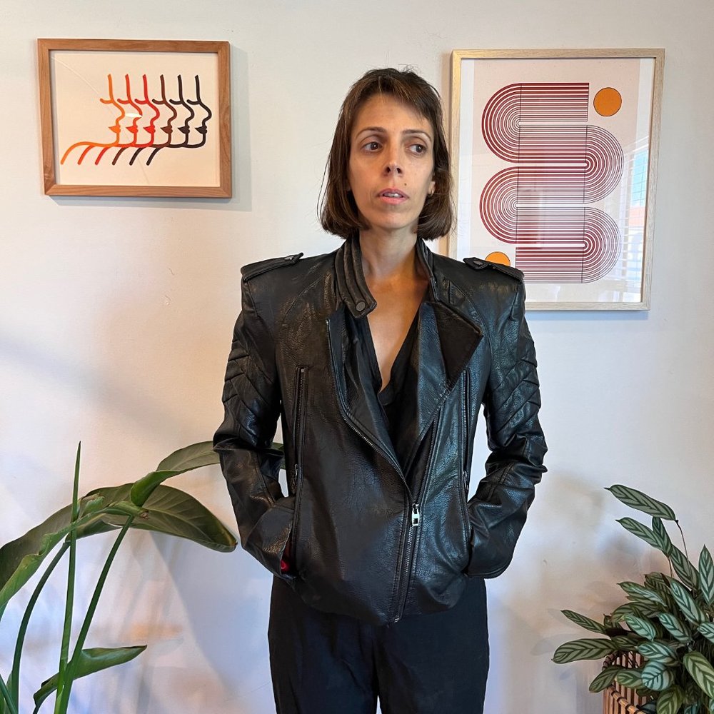 Black Moto Jacket